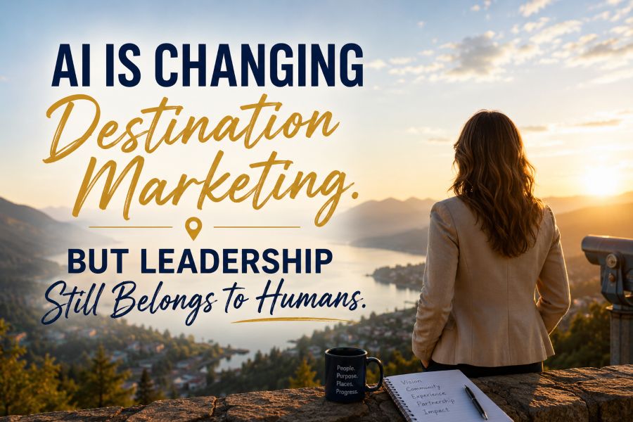 AI Is Changing Destination Marketing. But Leadership Still Belongs to&nbsp;Humans.